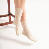 Daisy Women's Socks - Beige