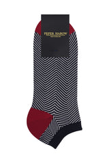 Lux Taylor Men's Trainer Socks - Black
