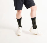 Vector Stripe Men's Socks - Black