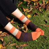 Block Stripe Women's Socks - Autumn