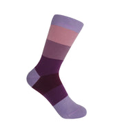 Block Stripe Women's Socks - Twilight