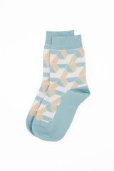 Vertex Women's Socks - Blue