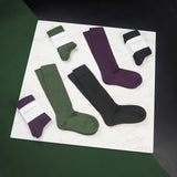 Men's Wool Boot Socks - Charcoal