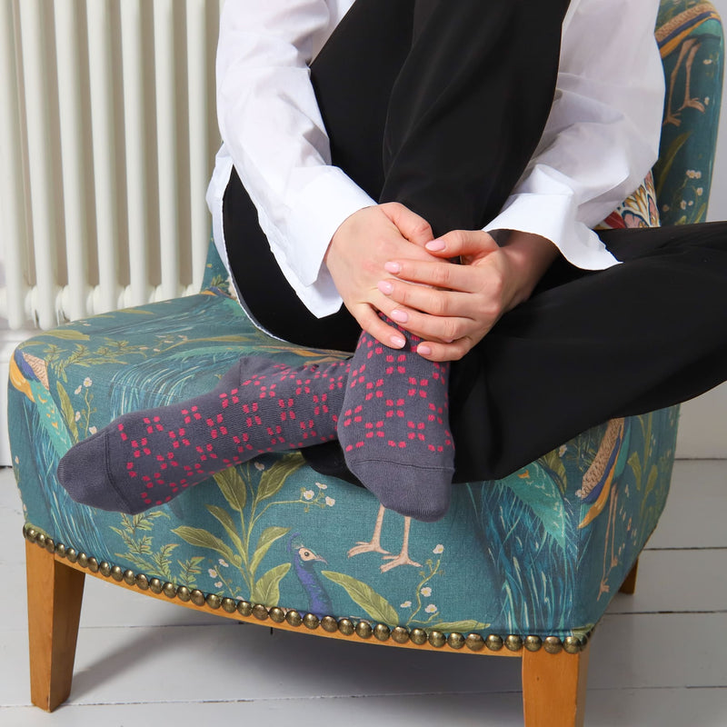 Cambridge Women's Socks - Grey