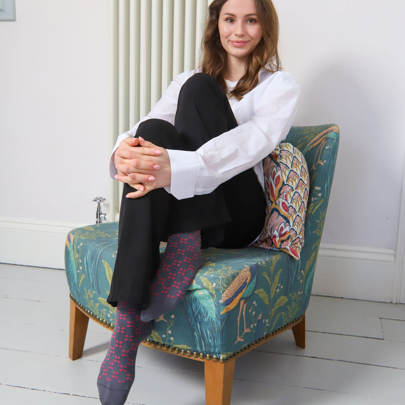 Cambridge Women's Socks - Grey