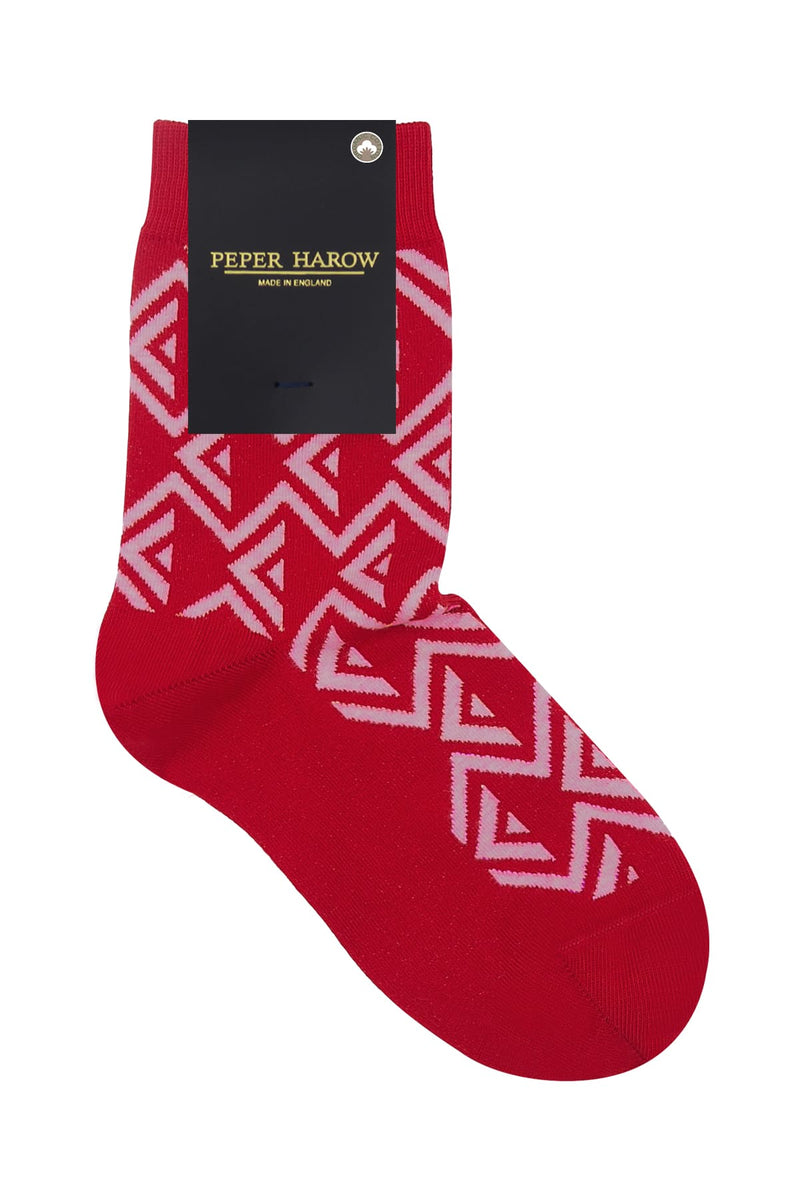 Camden Women's Socks - Red