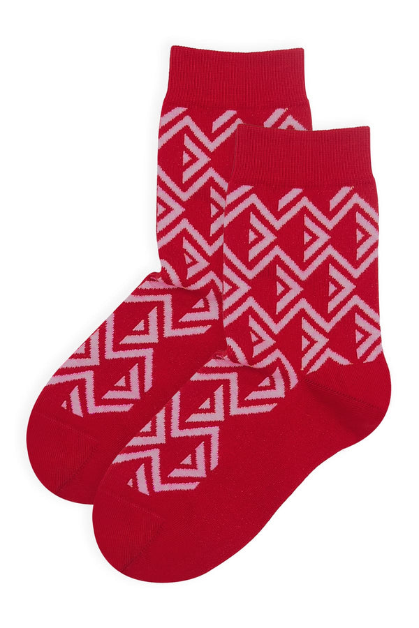 Camden Women's Socks - Red