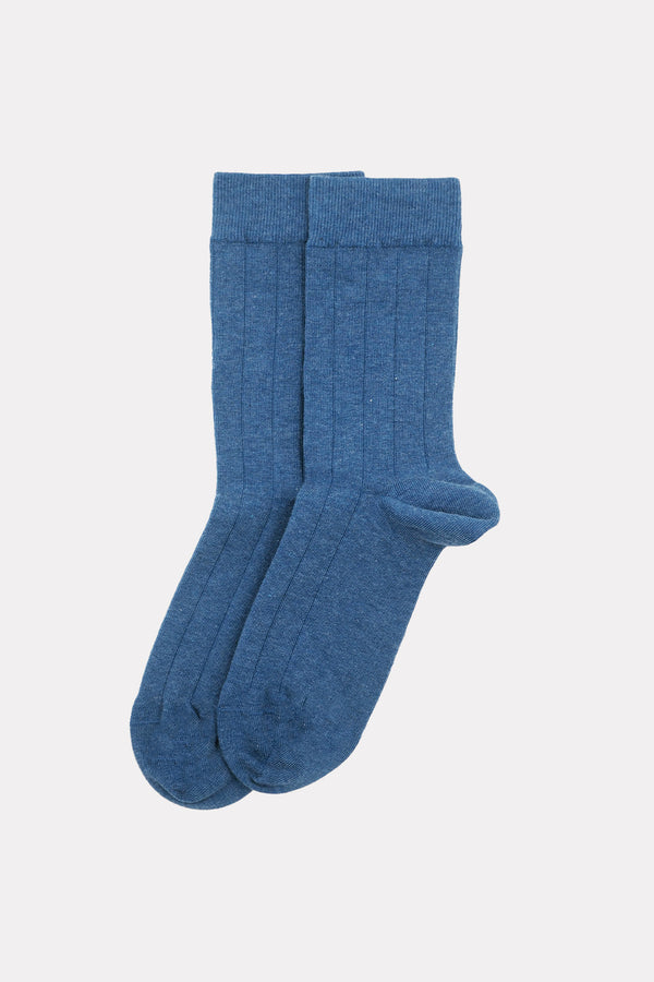 Indulgent Cashmere Women's Socks - Blue