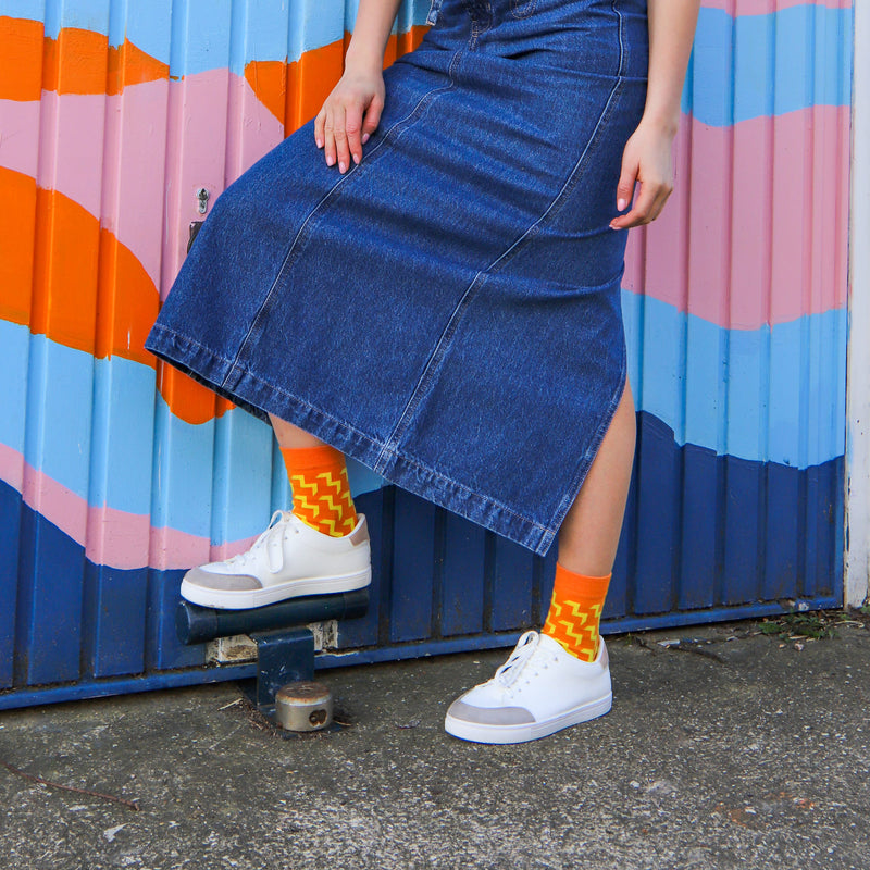 Chelsea Women's Socks - Orange