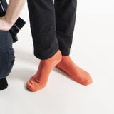 Klassische Herrensocken - Lachs