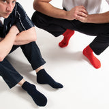 Klassische Herrensocken - Rot