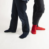 Klassische Herrensocken - Rot