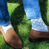 Crosslet Herrensocken - Armeegrün