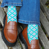 Clover Women's Socks - Teal