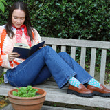 Clover Women's Socks - Teal