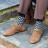 Crosslet Damensocken - Marineblau