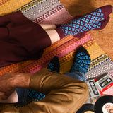 Crosslet Damensocken - Marineblau