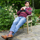 Crosslet Herrensocken - Armeegrün