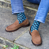 Crosslet Herrensocken - Armeegrün