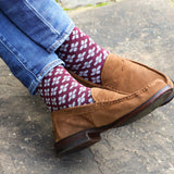 Crosslet Herrensocken - Armeegrün