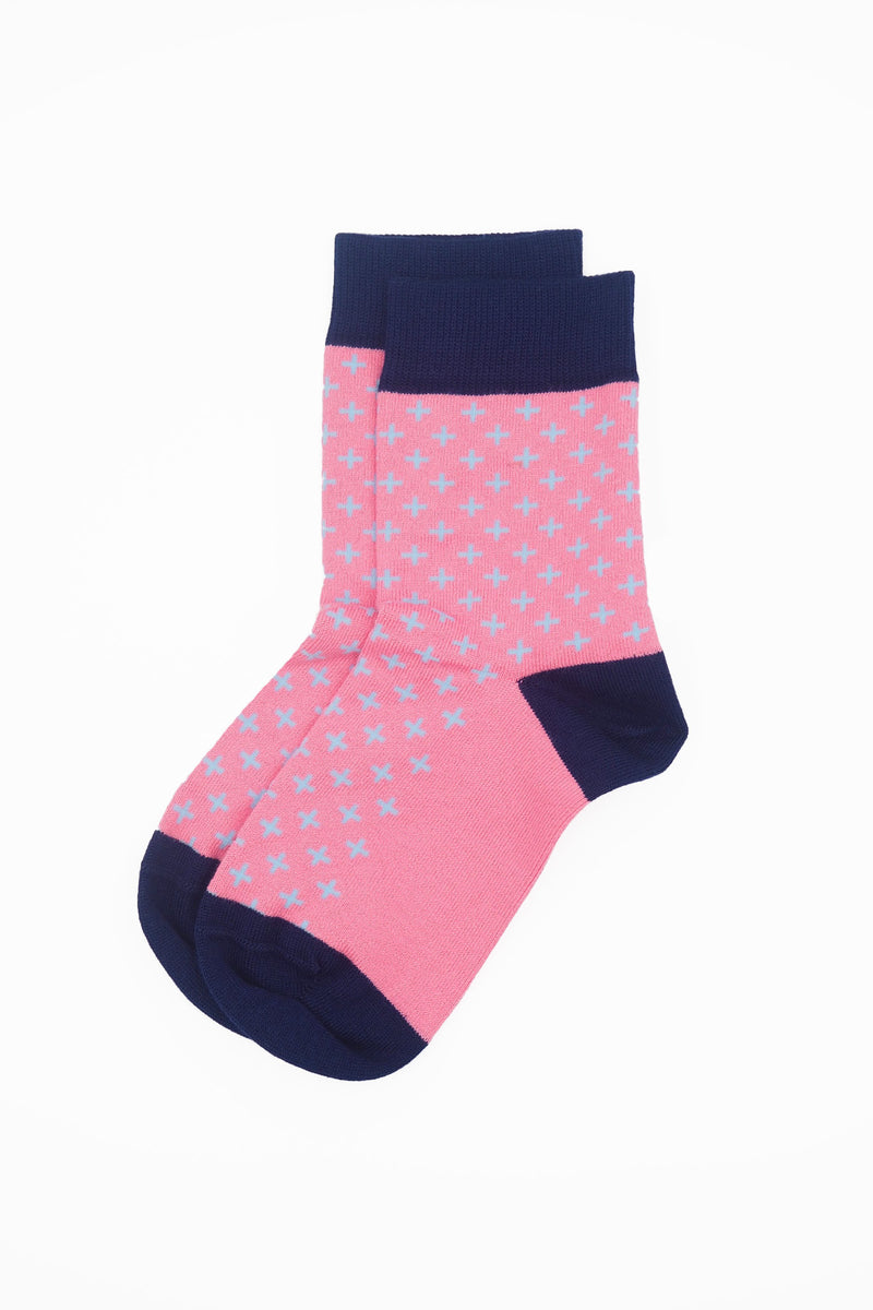 Crosslet Women's Socks - Pink