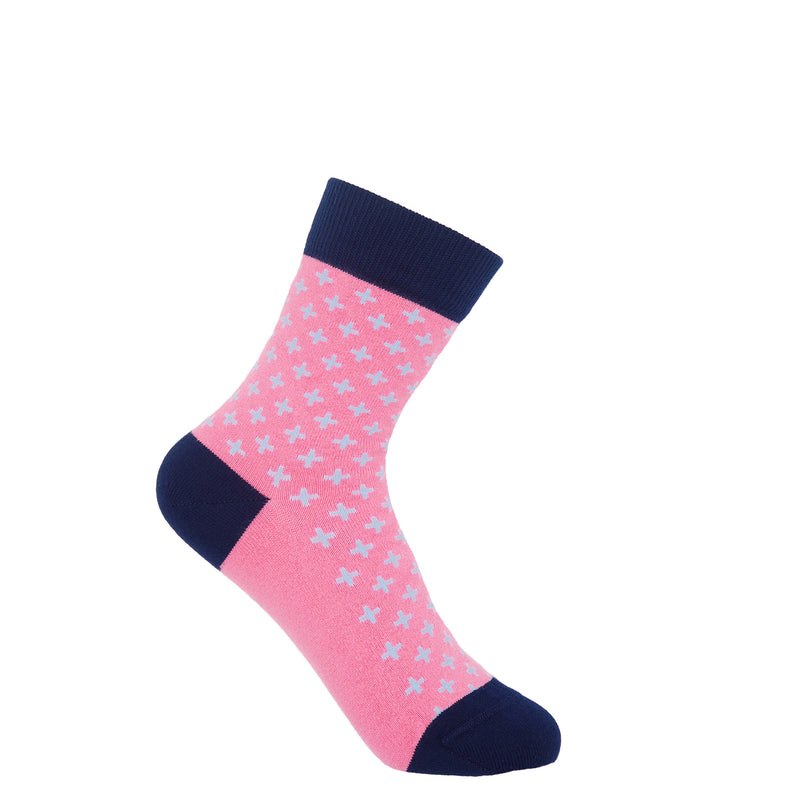 Crosslet Women's Socks - Pink