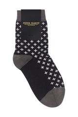 Crosslet Damensocken - Marineblau