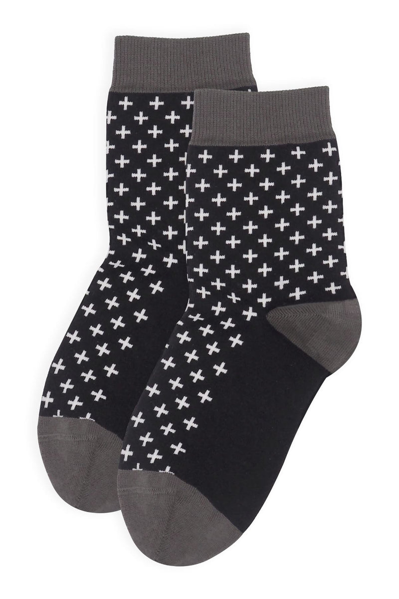 Crosslet Damensocken - Marineblau