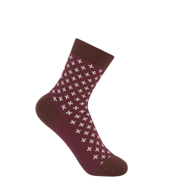 Crosslet Damensocken - Marineblau