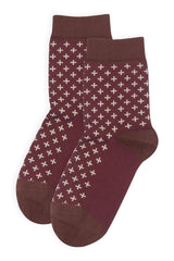 Crosslet Damensocken - Marineblau