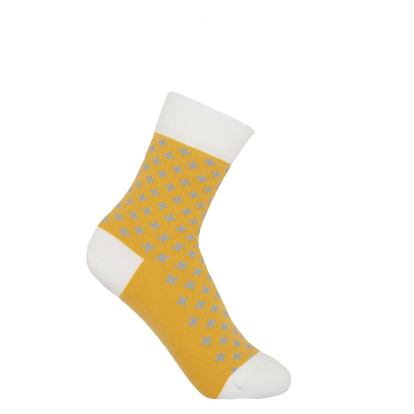 Crosslet Women's Socks - Yellow