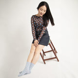 Daisy Women's Socks - Blue