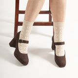 Crosslet Damensocken - Marineblau