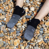 Men's Walking Socks Bundle - Dual Black and Blue