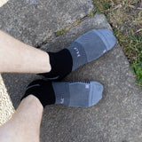 Men's Walking Socks Bundle - Dual Black and Blue