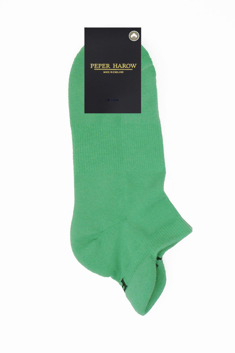 Organic Women's Trainer Sport Socks - Green