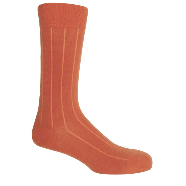 Indulgent Cashmere Men's Socks - Orange