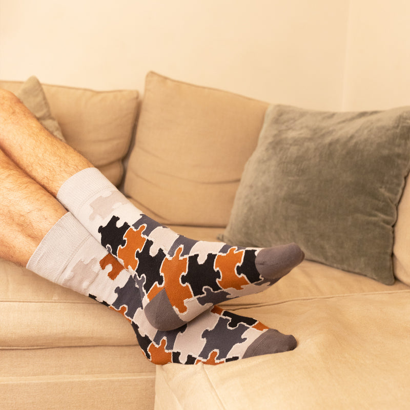 Herrensocken-Set – Dünne Streifen