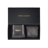Grey Lux Taylor Tie & Socks Men's Gift Box