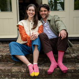 Lux Taylor Men's Socks - Red