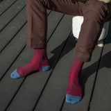 Lux Taylor Herrensocken - Blau