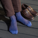 Lux Taylor Herrensocken - Blau