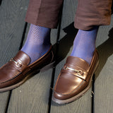 Lux Taylor Herrensocken - Blau