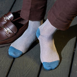 Lux Taylor Herrensocken - Blau
