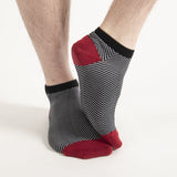 Lux Taylor Men's Trainer Socks - Black