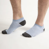 Lux Taylor Men's Trainer Socks - Sky