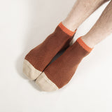 Lux Taylor Men's Trainer Socks - Orange