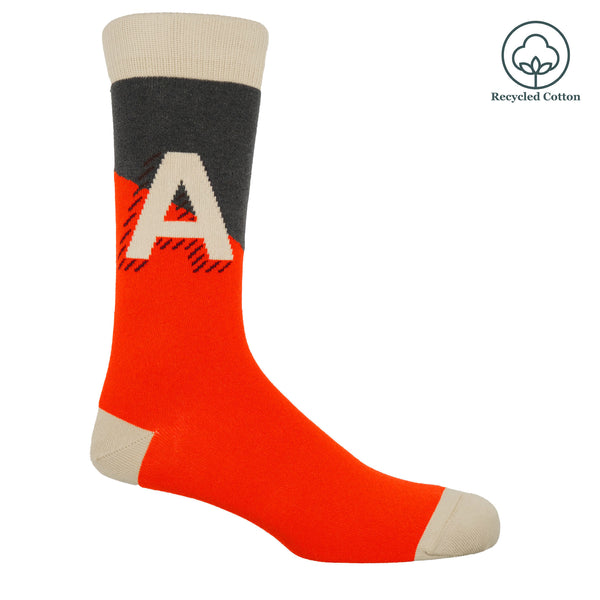 Alphabet Men's Socks