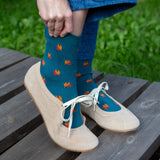 Crosslet Damensocken - Marineblau