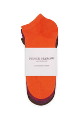 4 Pack Essential Women's Trainer Socks - Sunset